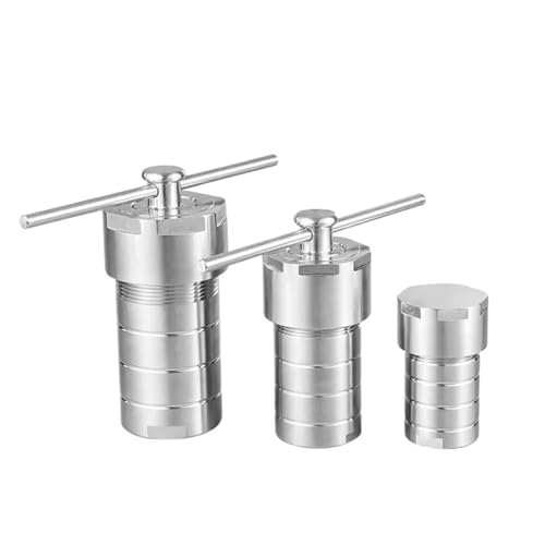 Autoklavreaktor, 100 ml auskleideter Hydrothermalsynthese-Autoklavenreaktor 3 MPa Hochdruck-Aufschlusstank(15ml) von VCHICS