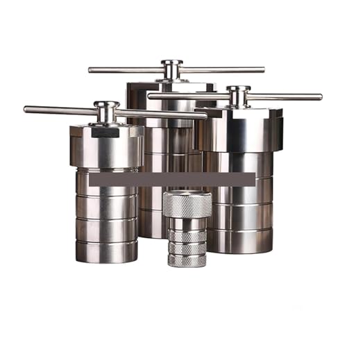 Autoklavreaktor, 5–500 ml hydrothermischer Autoklavenreaktor mit PTFE-Kammer, hydrothermischer Synthese-Hochdruck-Aufschlusstank(15ml) von VCHICS