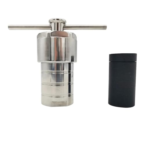 Autoklavreaktor, Hydrothermischer Synthesereaktor, 20 ml/25 ml PPL-ausgekleideter hydrothermischer Synthese-Autoklavenreaktor 3 MPa Hochdruck-Aufschlusstank(50ML) von VCHICS