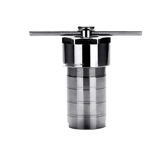 Autoklavreaktor, PPL-auskleideter 270-Grad-Hydrothermal-Autoklavenreaktor mit PTFE-Kammer, Hydrothermalsynthese, 100 ml von VCHICS