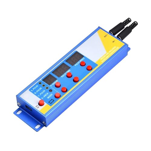 Battery Spot Welder Kit, WIG-Schweißen Modifiziertes Kaltschweißgerät, Controller Argon Arc Welding Pulse Controller Hilfsschweißwerkzeug 4 Schweißmodi For Making Battery Packs von VCHICS