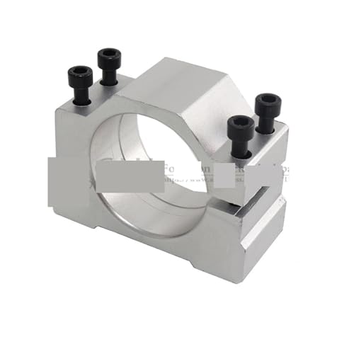 CNC-Spindelmotor, 0,5 kW luftgekühlte Spindel ER11 Spannfutter CNC 500 W Spindelmotor + 52 mm Klemmen + Netzteil Drehzahlregler for DIY CNC für CNC-Fräsmaschine(500w mount bracket) von VCHICS