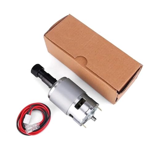 CNC-Spindelmotor, CNC High Power 775 Spindelmotor 3018 Pro 20000 RPM Motor for Holz Fräsen Schneiden CNC Holzbearbeitung Werkzeuge für CNC-Fräsmaschine(A Set) von VCHICS