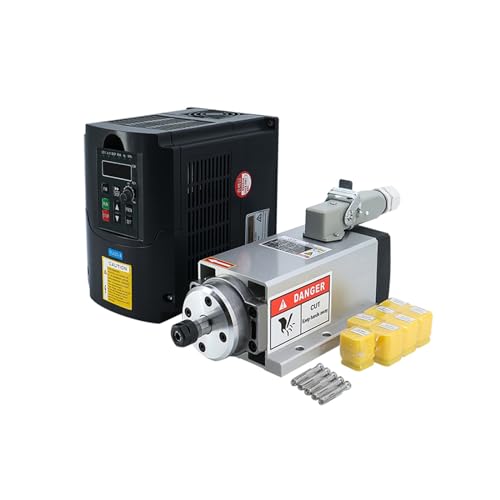 CNC-Spindelmotor, CNC-Spindel, 2,2 kW, 1,5 kW, 24.000 U/min, luftgekühlter Spindelmotor + YL VFD-Wechselrichter + 1 Satz ER20 oder ER11 Spannzange for CNC-Fräsmaschine für CNC-Fräsmaschine(1.5kw 220) CNC-Spindelmotor, CNC-Spindel, 2,2 kW, 1,5 kW, 24.000 U/min, luftgekühlter Spindelmotor + YL VFD-Wechselrichter + 1 Satz ER20 oder ER11 Spannzange for CNC-Fräsmaschine für CNC-Fräsmaschine(1.5kw 220) von VCHICS