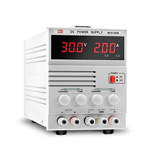 Einstellbare Gleichstromversorgung 30 V 2A Notebook-Reparatur-Lineare Stromversorgung MCH-302B Digitalanzeige Für den Laboreinsatz(220V) von VCHICS