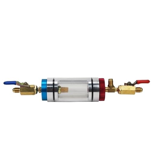 Kfz-Klimaanlage Kältemittel Ölanalysator Kompressor Ölfilter for Klimaanlage Ölfilter Testwerkzeug Für Heimwerker(Single tool) von VCHICS