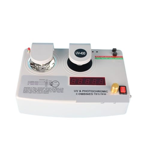 Lichtmessgerät Luxmeter, Photochrome Beschichtung UV-Linsentester Detektor Vermesser Linsenprüfmaschine 3 Funktion in 1 Set Zur Helligkeitsmessung Lichtmessgerät Luxmeter, Photochrome Beschichtung UV-Linsentester Detektor Vermesser Linsenprüfmaschine 3 Funktion in 1 Set Zur Helligkeitsmessung von VCHICS