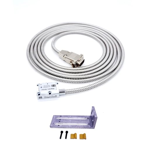 Linearskalen-Encoder, Digitalanzeige-Encoder, Hochpräziser Fräs-/Drehmaschinen-Schleifgerät DRO mit magnetischer Skala, 5 V, 0,005 mm, magnetischer Linear-Encoder Für Drehbankfräse(MSR5000 Reader) von VCHICS