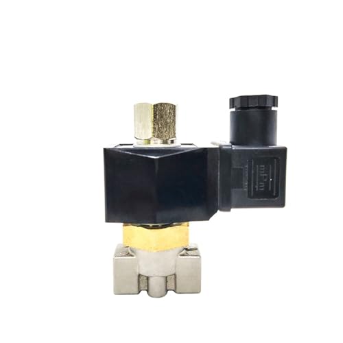Magnetventil, 1/4 Zoll normalerweise offenes Edelstahl-Magnetventil, 2-Wege-Korrosionsbeständiges Schaltventil, Wasserventil, 220, 24 V, 12 V(AC) von VCHICS