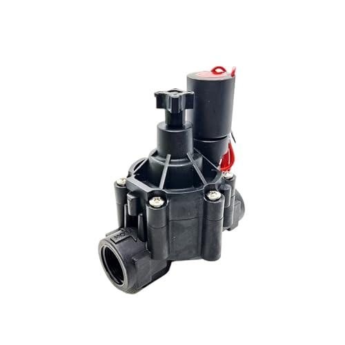 Magnetventil, 3/4" 1" 1-1/4" 1-1/2" 2" Bewässerungsmagnetventil Landwirtschaftliche Gartenlandschaft Bewässerungsmagnetventil mit Durchflusseinstellung(DN32,24VAC_NORMALLY CLOSED) von VCHICS