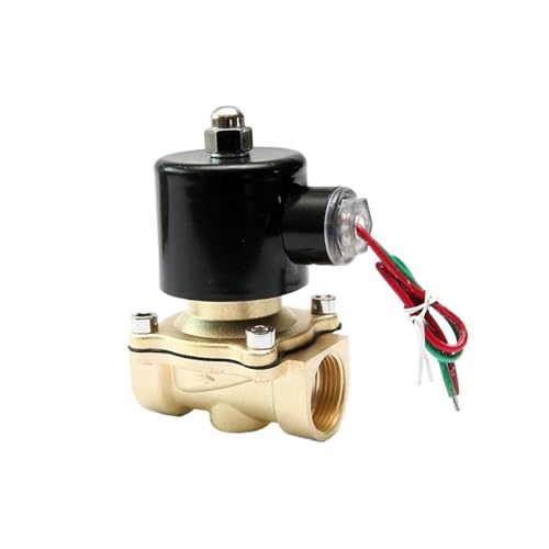Magnetventil, 3/4" normalerweise geschlossenes Messing-Magnetventil, elektrisches Magnetventil 220 for Wasser, Öl, Gas(BSP_380VAC) von VCHICS