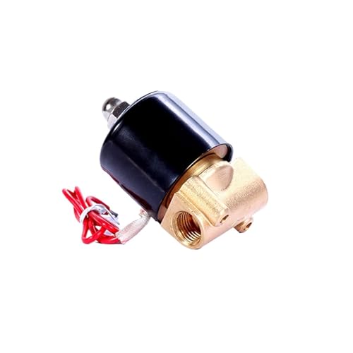 Magnetventil, Direktwirkendes N/C-Magnetventil for hohe Temperaturen, 24 V, 1/8 Zoll, 1/4 Zoll, 3/8 Zoll, bei 150 Grad(1/4",BSP_12) von VCHICS