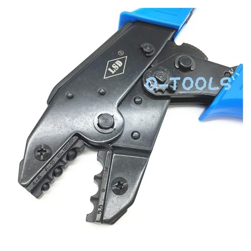 Ratschen-Crimpzan for nicht isolierte Klemmen 4–16 mm2 Kabelschuhe Handcrimper-Werkzeug 12–6 AWG LS-616TD Für Elektriker und Mechaniker Ratschen-Crimpzan for nicht isolierte Klemmen 4–16 mm2 Kabelschuhe Handcrimper-Werkzeug 12–6 AWG LS-616TD Für Elektriker und Mechaniker von VCHICS