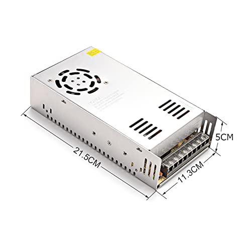 Schaltnetzteil, ACTo DC 230V 250V Netzteil Einstellbares DC geregeltes Schaltnetzteil Full Power 500W800W1200W Sanfte Einstellung, geräuscharm (Size : 0-220 Adjustable, Color : 1200W) von VCHICS