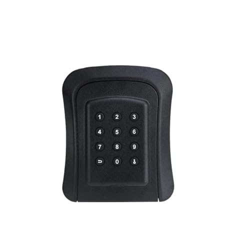 Smart Key Box Passwort Outdoor IP65 Wasserdicht Anti-Diebstahl Schlüssel Safe Sicherheit Intelligente Zink-Legierung Smart Wand Halterung Für Home Office und Hotel(Tuya Metal) von VCHICS