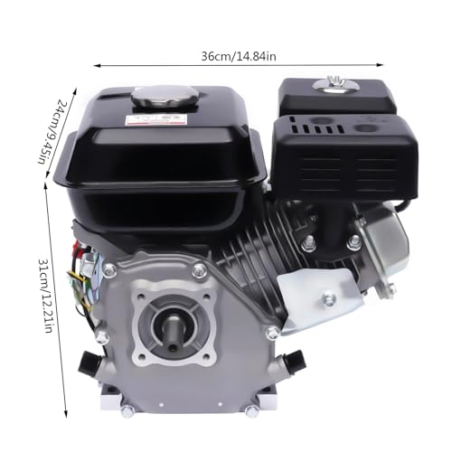 Tragbarer 15/7,5-PS-Viertaktmotor mit Gasantrieb for landwirtschaftliche räte, Notstromaggregat for Zuhause Für Heimwerker(7.5 HP) von VCHICS