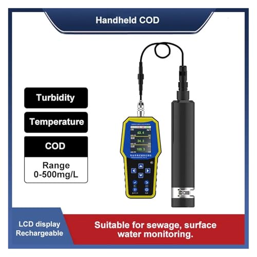 Trübungsmessgerät, Wasserqualität COD-Detektor Abwasser Abwasser Online-Behandlung Trübung Feuchtigkeit Organische Stoffe Analyse Überwachung Sensor Für Feld und Labor(COD-03) von VCHICS