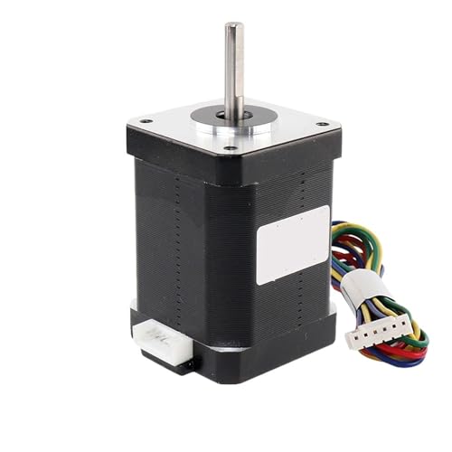 VCHICS Schrittmotor, 2-Phasen-Hybrid-Schrittmotor Nema17 Motor 60 mm 1,7 A, 70 N.cm 4-Draht Nema 17 17HS6401S for 3D-Drucker CNC-Motor Hohes Drehmoment(17HS6401S X1PCS) von VCHICS