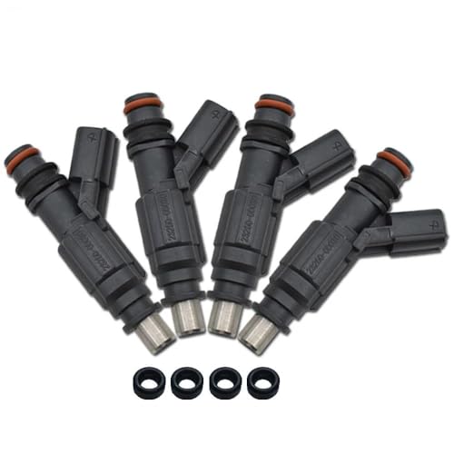 VCLUST Auto Treibstoff Injektor 4PCS Kraftstoff Injektoren OEM 23250-0D030 2309-0D030 0280156019 23250-0D020 23209-0D020 Für Für Corolla Einspritzdüse von VCLUST