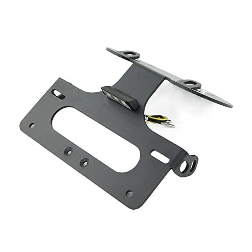VCLUST Motorrad Lizenz Kennzeichen Halter Für Buell 1125 R 1125 CR 2008–2011 Motorrad-Kennzeichenhalter Rahmen Hinten Tidy Fender Eliminator Kit Kennzeichenhalter von VCLUST