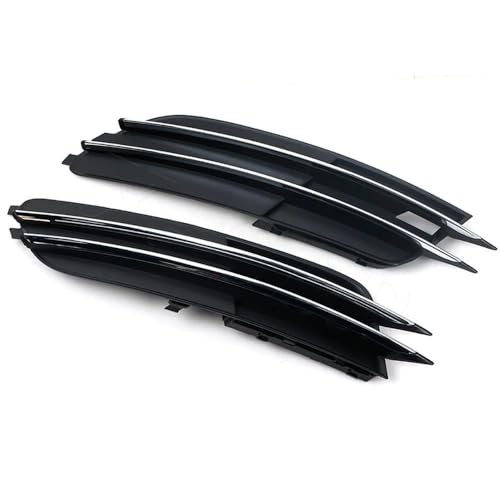 VCLUST Nebelscheinwerfergitter Vorne Links Rechts Vorne Stoßstange Gitter Abdeckung Nebel Licht Abdeckung Lampe Maske Für Audi A6 C7 Für Limousine/Avant 2011-2015 Vor-Facelift Lampenabdeckung von VCLUST