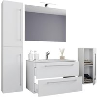 Waschplatz 5tlg-Badinos weiß B/H/T: ca. 80x50x46 cm Waschplatz 5tlg-Badinos weiß B/H/T: ca. 80x50x46 cm von VCM Möbel