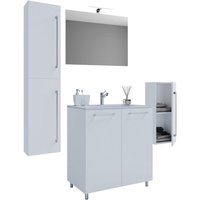 Waschplatz 5tlg-Gilos weiß B/H/T: ca. 60x86x46 cm von VCM Möbel