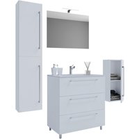 Waschplatz 5tlg-Schubo weiß B/H/T: ca. 60x86x46 cm von VCM Möbel