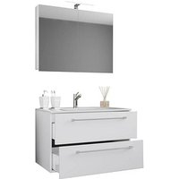 VCM my bath Badmöbel-Set Badinos 914333 weiß 80,0 x 46,0 x 50,0 cm von VCM my bath