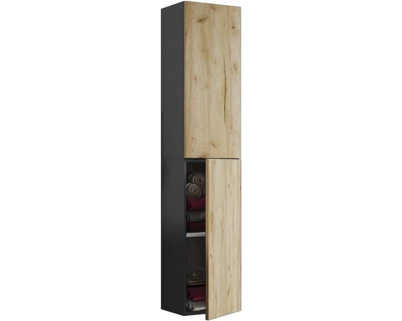 VCM - my home Hochschrank VCB 11 mit 2 Drehtüren mit Push-to-Open von VCM - my home