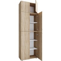 VCM my office Aktenschrank XXL Lona, 917789 sonoma-eiche 3 Fachböden 70,0 x 39,0 x 223,0 cm von VCM my office