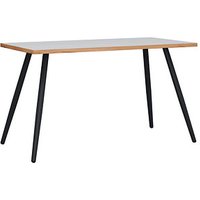 VCM my office Salia Schreibtisch weiß rechteckig, 4-Fuß-Gestell schwarz 138,0 x 50,0 cm VCM my office Salia Schreibtisch weiß rechteckig, 4-Fuß-Gestell schwarz 138,0 x 50,0 cm von VCM my office