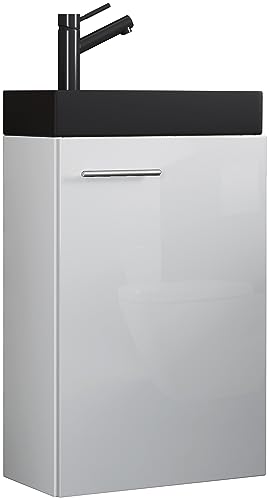 2-TLG Set | Waschplatz für Gäste WC | Gästebad Toilette | Waschtisch | Badmöbel Badezimmer Set – Slito-BL 2-TLG Set | Waschplatz für Gäste WC | Gästebad Toilette | Waschtisch | Badmöbel Badezimmer Set – Slito-BL von VCM