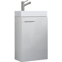 2-tlg. Gäste-Waschplatz "Slito" Weiß 2-tlg. Gäste-Waschplatz "Slito" Weiß von VCM