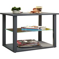 Holz Sofatisch Couchtisch Glas Wanilo m von VCM