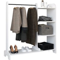 Offener Kleiderschrank "Lempu" Weiß von VCM