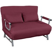 Schlafsofa "Kolino" Rot von VCM