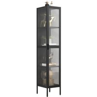 Stahl Glas Vitrine Schaukasten Floka xl von VCM