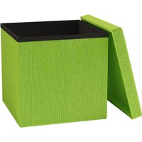 Stoff Sitztruhe Sitzbank Hocker Boxas von VCM