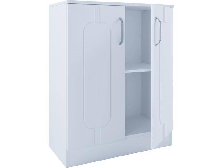 VCM, Kommode + Sideboard, Holz Kommode Sideboard Highboard Anrichte Schrank Balia 2 Drehtüren (70 x 36 x 87 cm) von VCM