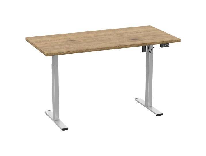 VCM, Schreibtisch, Schreibtisch verstellbar Lona 140x80 si (140 x 80 cm) von VCM