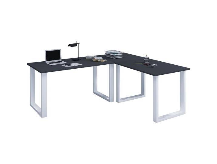 VCM, Schreibtisch, X Schreibtisch Eckschreibtisch 130x130x50 (130 x 130 x 76 cm) von VCM