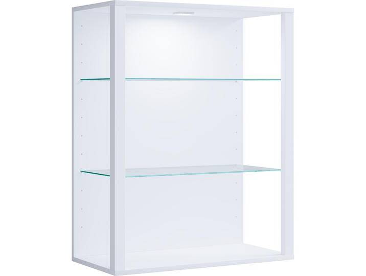 VCM, Vitrine + Buffetschrank, Holz Glas Stand Vitrine Glasol LW (90 x 70 x 35 cm) von VCM