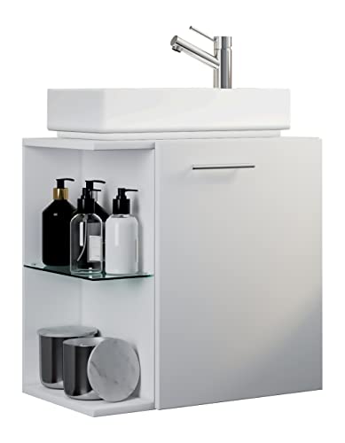 2-TLG Set | Waschplatz für Gäste WC | Gästebad | Waschtisch Toilette | Badezimmer Set – Hausa von VCM