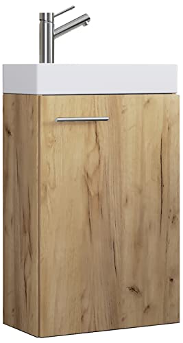 2-TLG Set | Waschplatz für Gäste WC | Gästebad | Waschtisch | Badezimmer Set - Slito von VCM