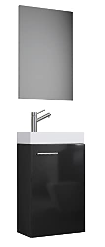 3-TLG Set | Waschplatz für Gäste WC | Gästebad | Waschtisch Toilette | Badmöbel Badezimmer Set - Slito SP 3-TLG Set | Waschplatz für Gäste WC | Gästebad | Waschtisch Toilette | Badmöbel Badezimmer Set - Slito SP von VCM