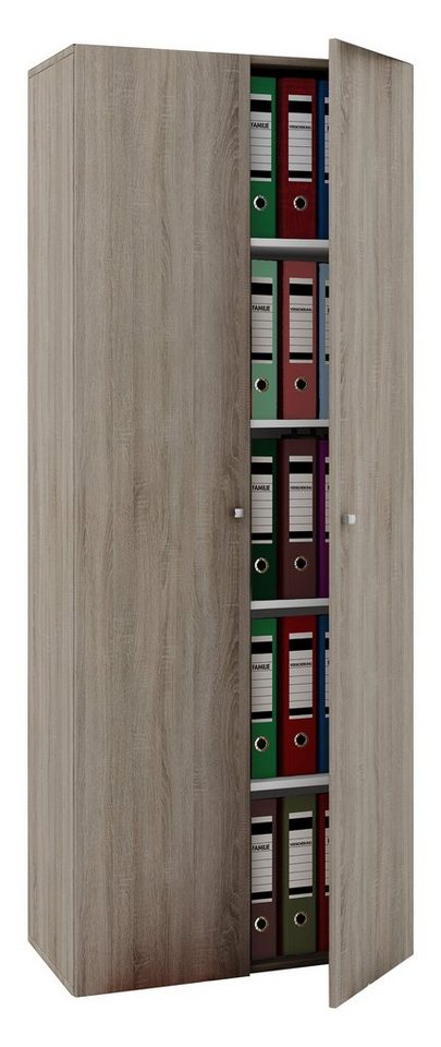 VCM Aktenschrank Büroschrank Bücher Ordner Aktenschrank Vandol von VCM