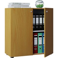 VCM Aktenschrank »Vandol Mini«, BxHxL: 39 x 74 x 70 cm, Holzwerkstoff - braun von VCM