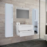 VCM Badmöbel-Set, Breite Waschtisch: 80 cm - weiss VCM Badmöbel-Set, Breite Waschtisch: 80 cm - weiss von VCM