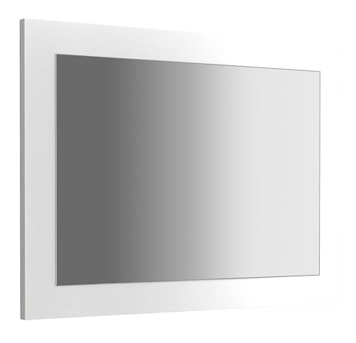 Badspiegel | Hängespiegel | modernes Design | Maße ca. H. 45 x B. 60 x T. 2 cm | Wandspiegel – Malira von VCM